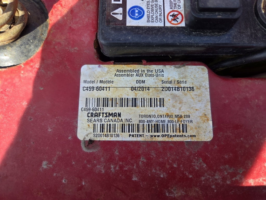 Lawn Tractor Craftsman T1400