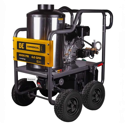 [HW4015RA] HOT WATER WASHER 389cc POWEREASE 4000PSI 4GPM AR BE